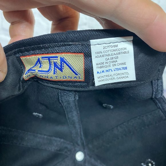 Vintage VECO Dad Hat Baseball Cap Adjustable Strap Black Embroidered Logo - Picture 8 of 8